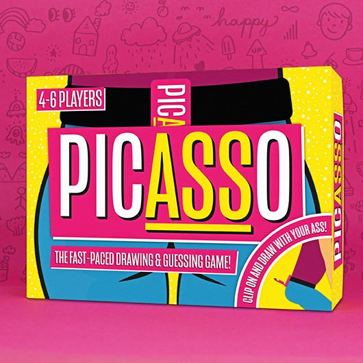 "PicASSo" Fast-Paced Drawing Game