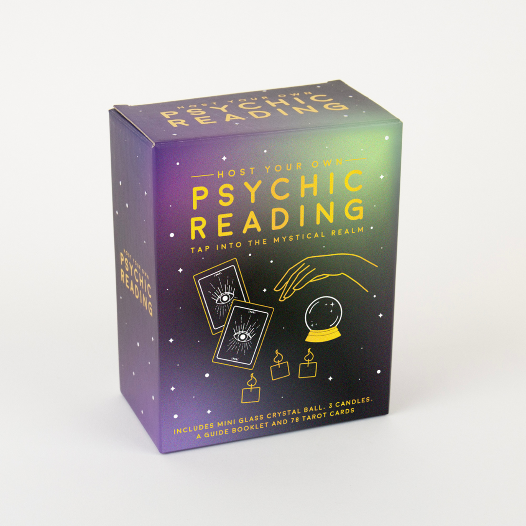 Host Your Own Psychic Reading Kit with Tarot Cards