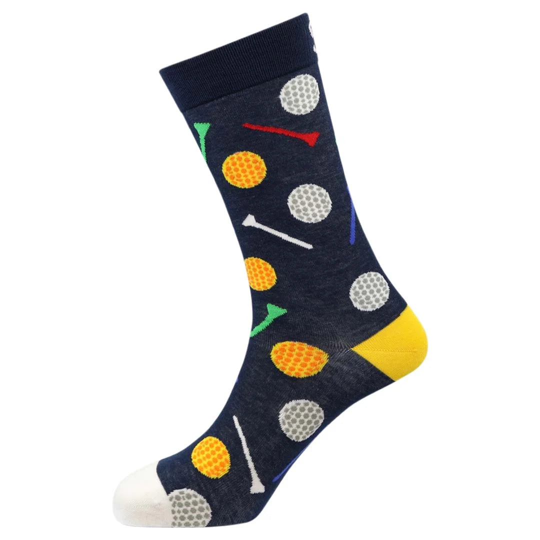 Men's "Putters" Bamboo Socks