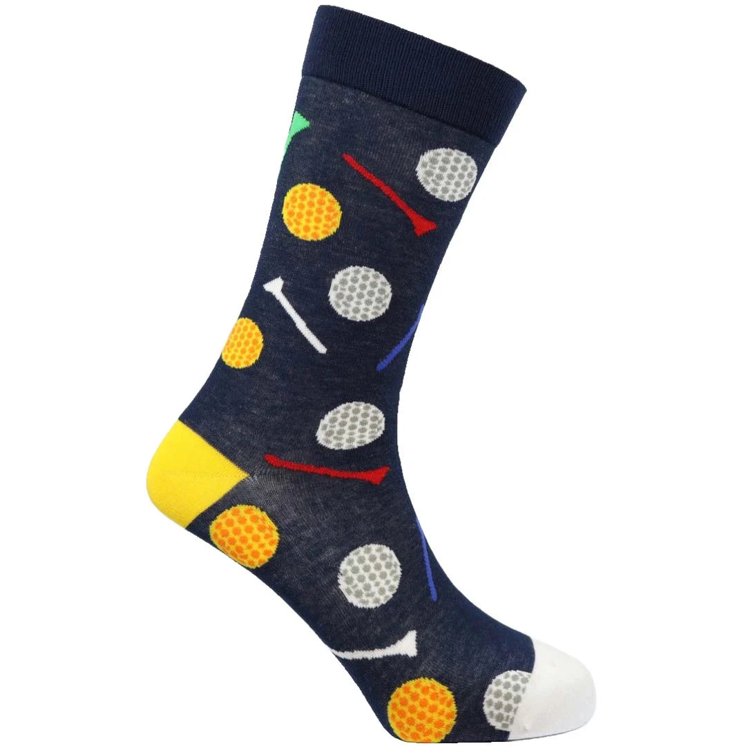 Men's "Putters" Bamboo Socks