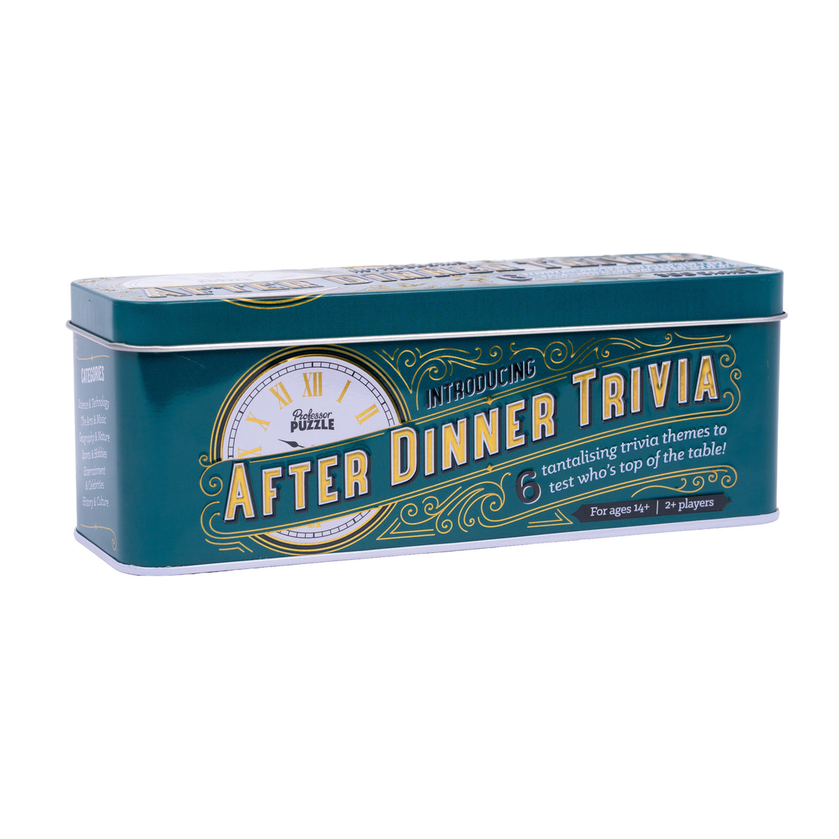 After Dinner Trivia in a Tin
