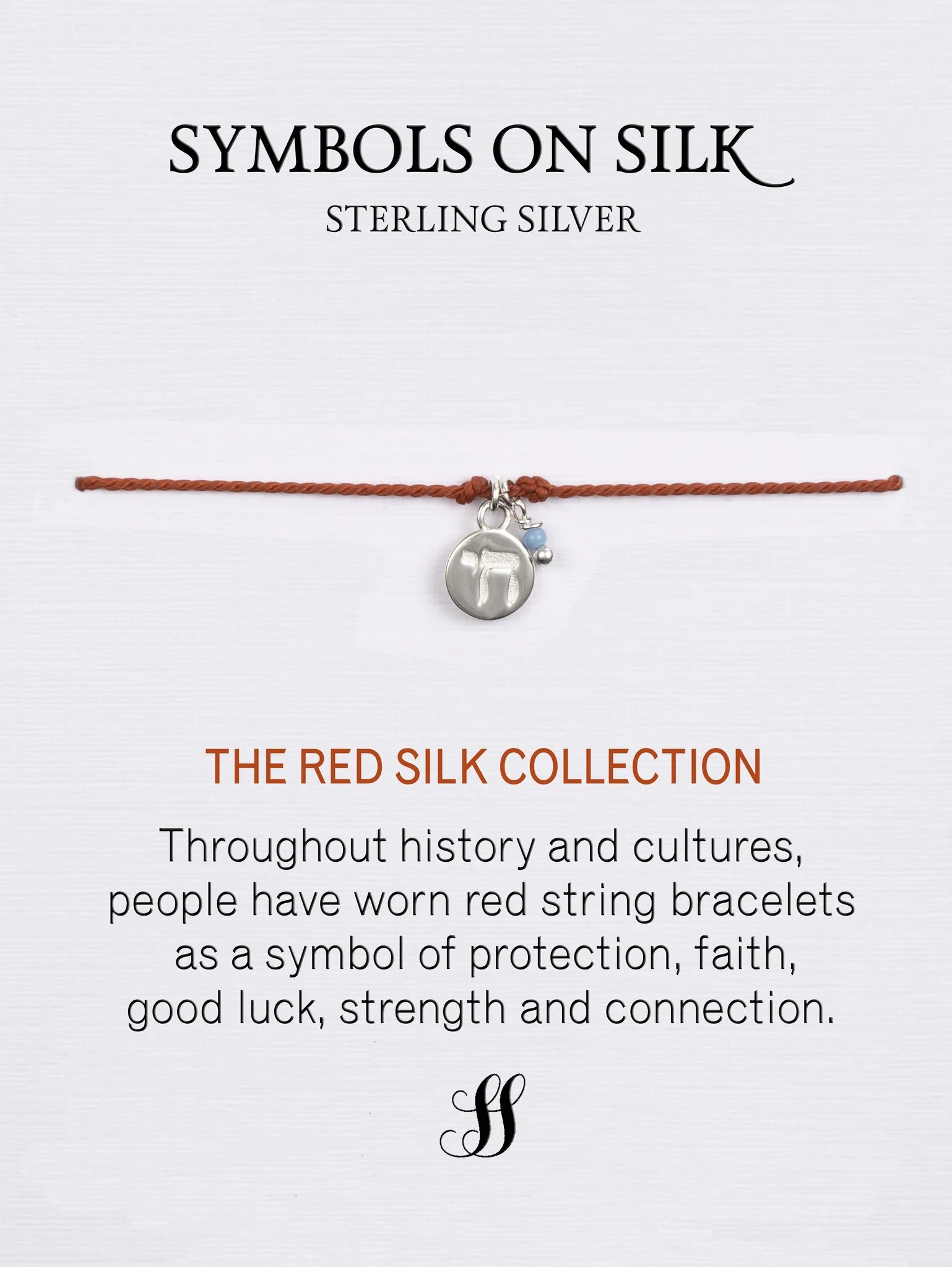 The Red Silk Bracelet Collection (assorted charms)