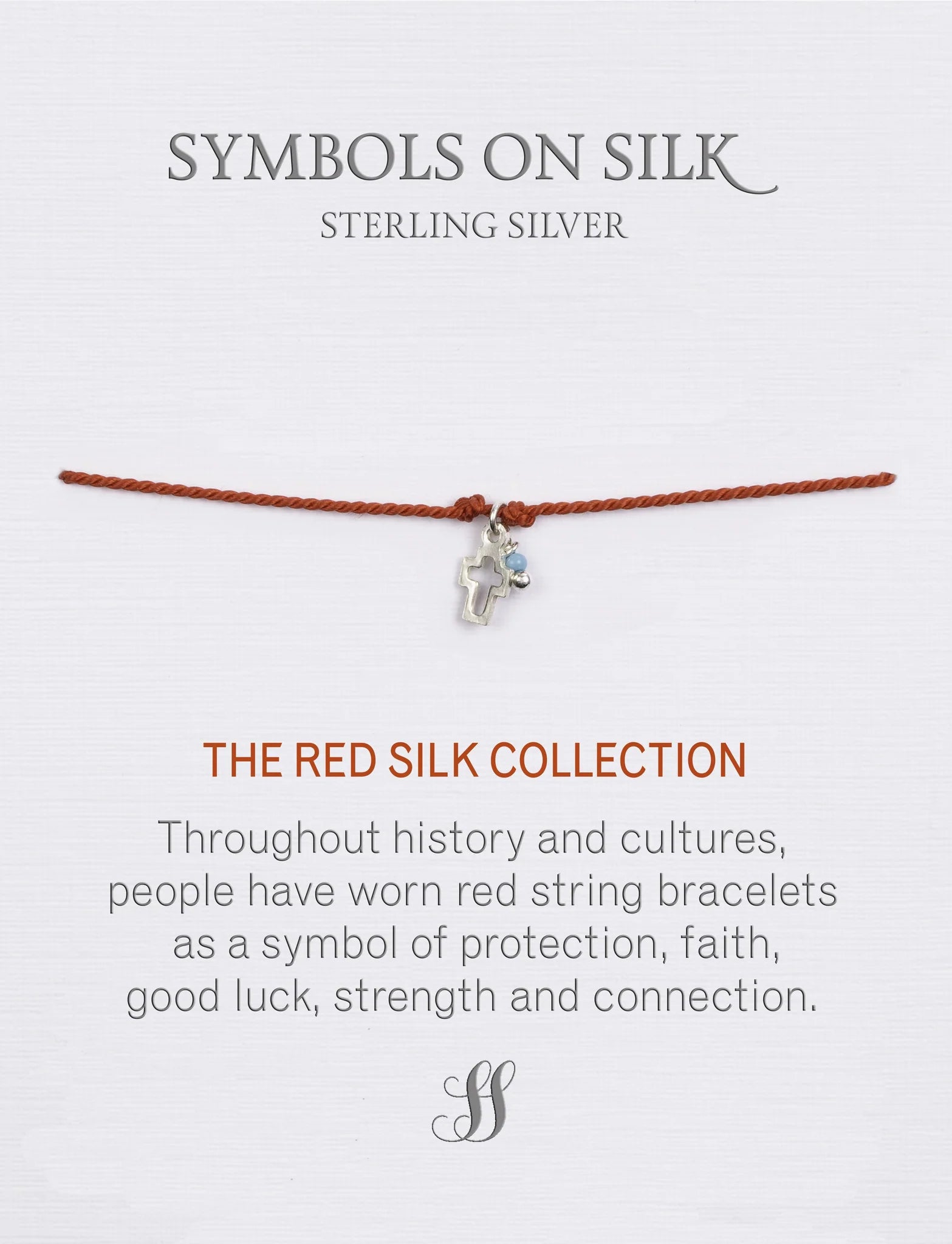 The Red Silk Bracelet Collection (assorted charms)
