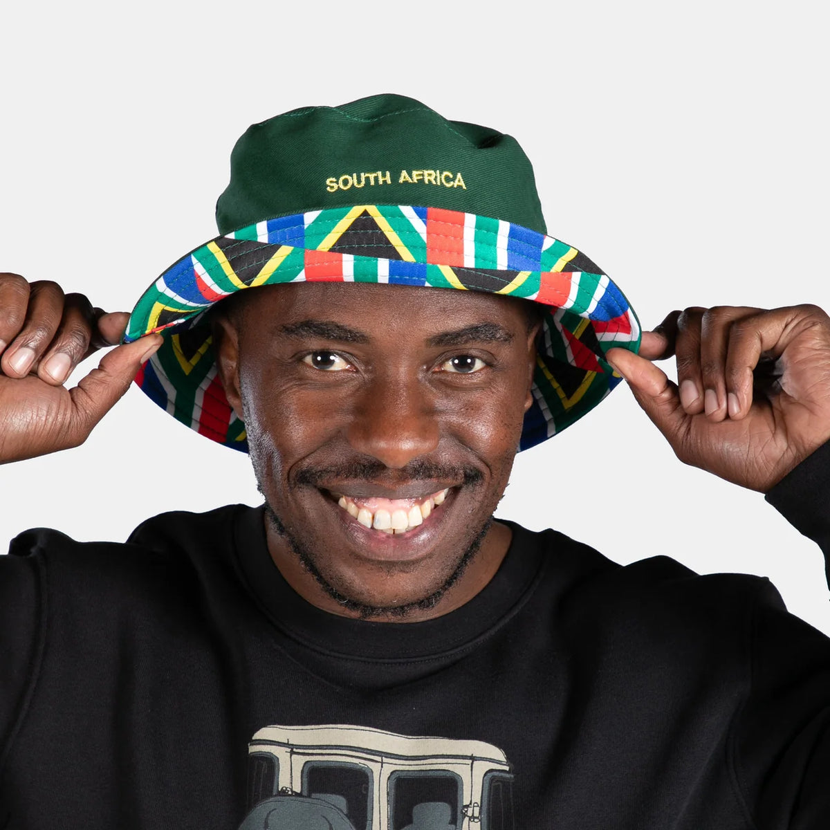 South African Flag Reversible Bucket Hat