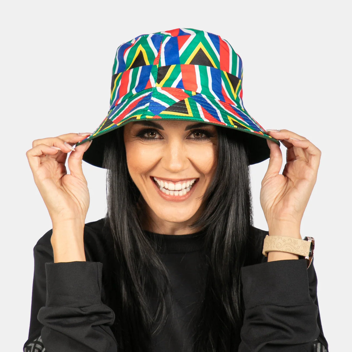 South African Flag Reversible Bucket Hat