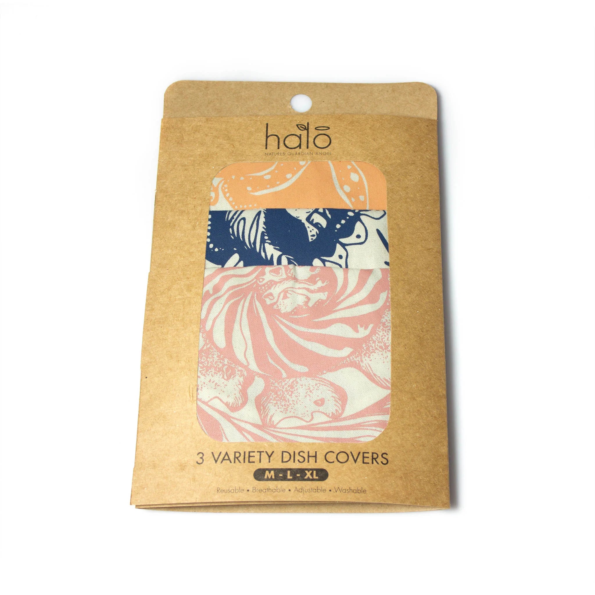 Halo "Starfish" Cotton Dish Covers (Large Set of 3)