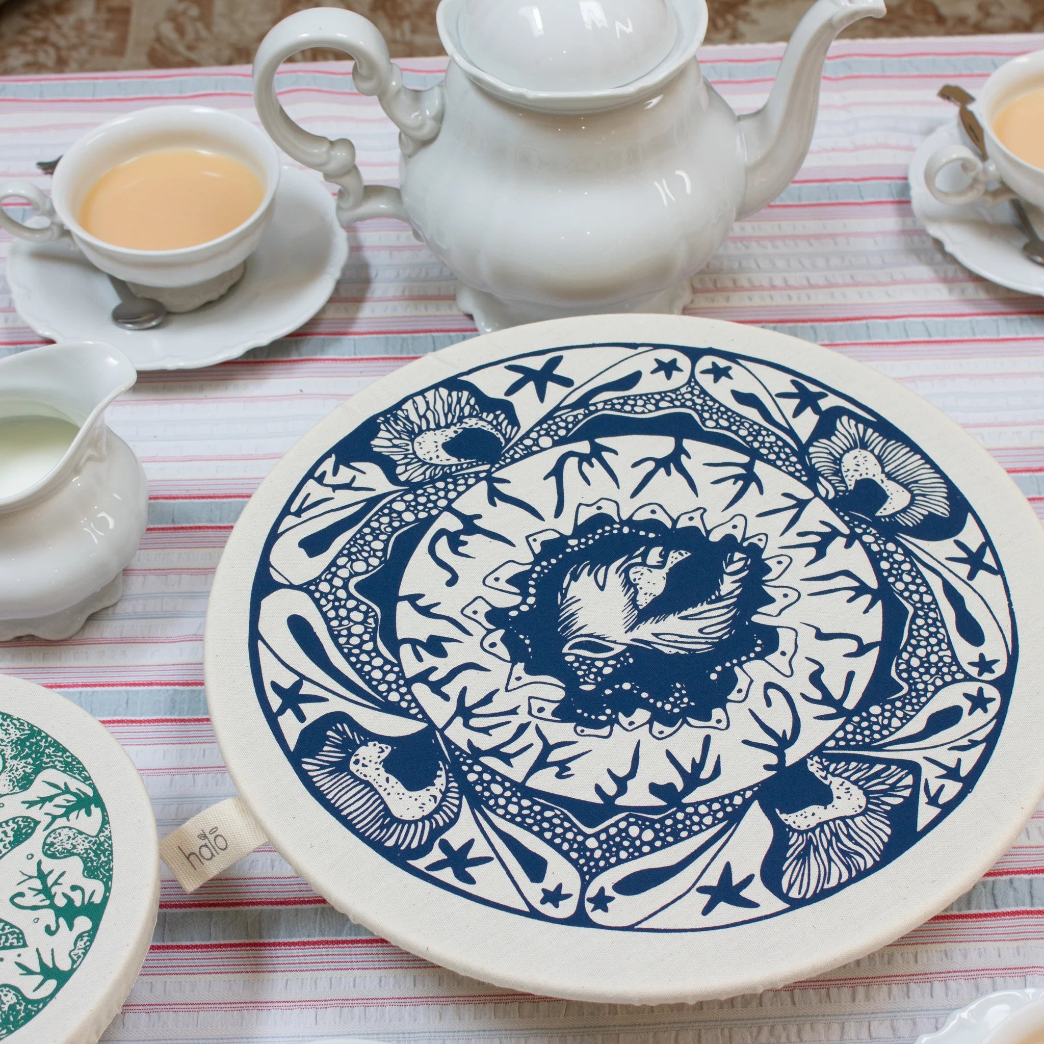 Halo "Starfish" Cotton Dish Covers (Large Set of 3)