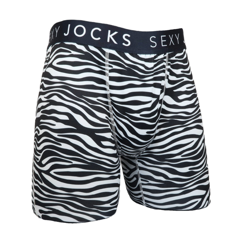 Men's Zebra Print Jocks