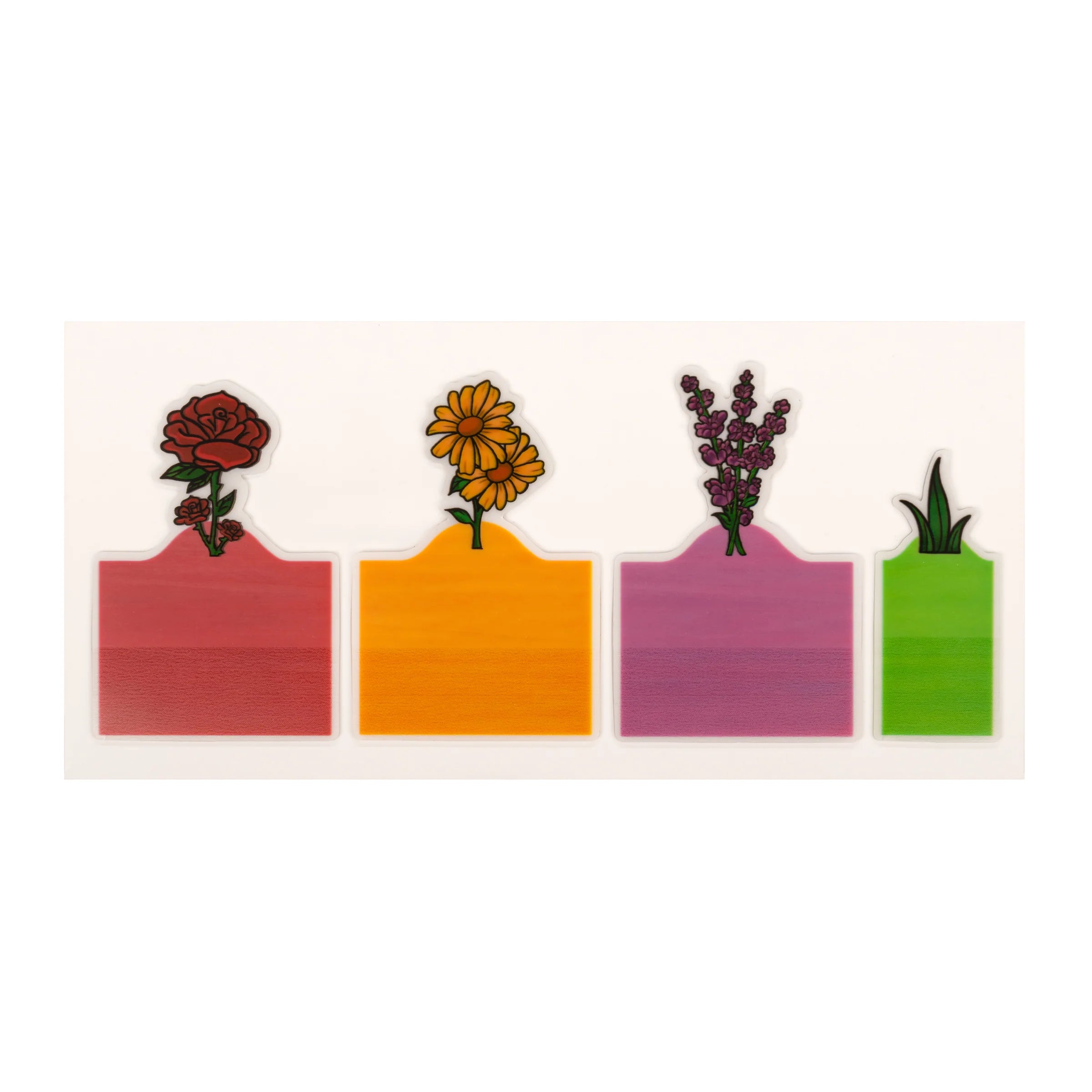Annotation Garden Floral Sticky Notes for Books