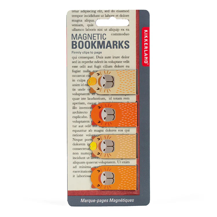 Capybara Magnetic Bookmarks (set of 4)