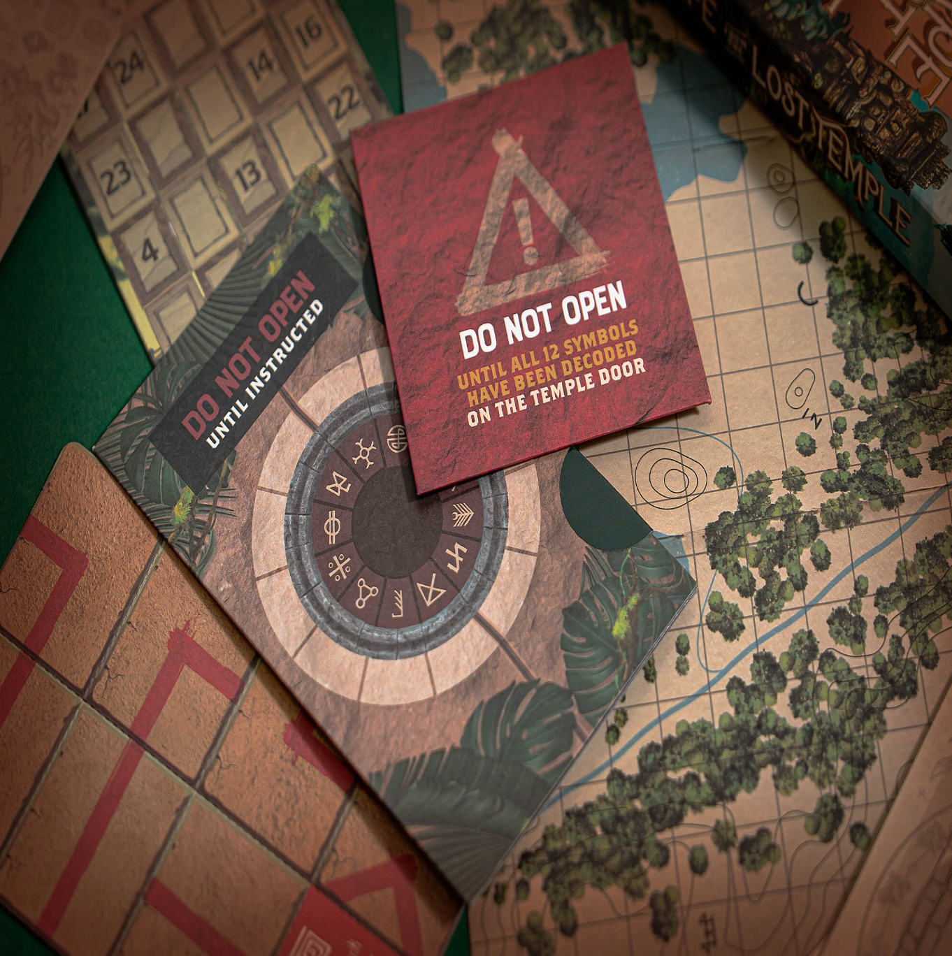 "Escape from the Lost Temple" Escape Room Mini-Game