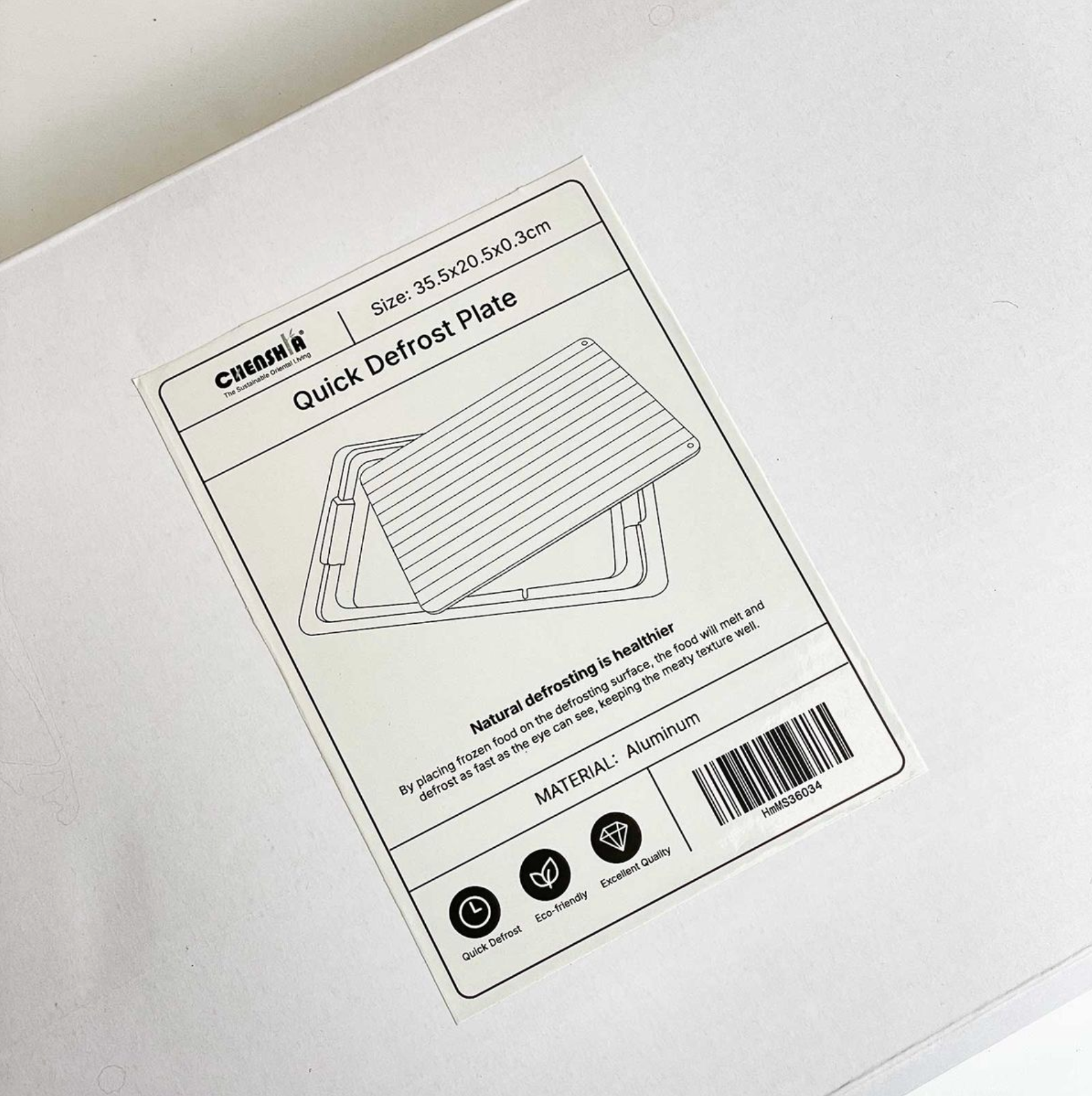 Quick Defrosting Meat Tray