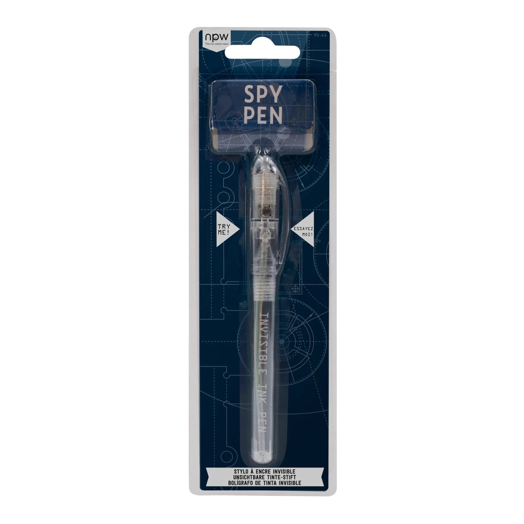 Invisible Ink Spy Pen with UV Light
