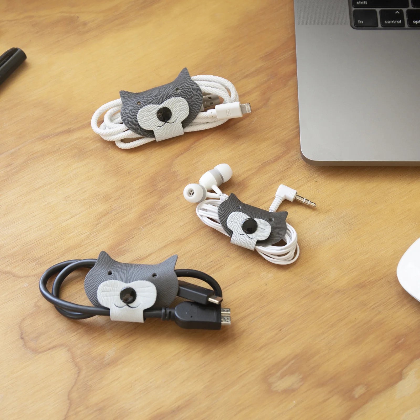 Cat Cable Ties (set of 3)