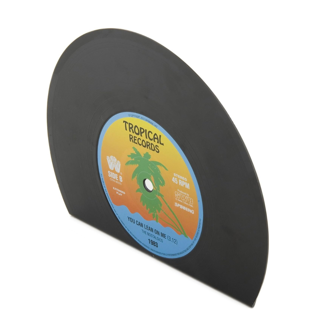 Vinyl Record Bookends (set of 2)