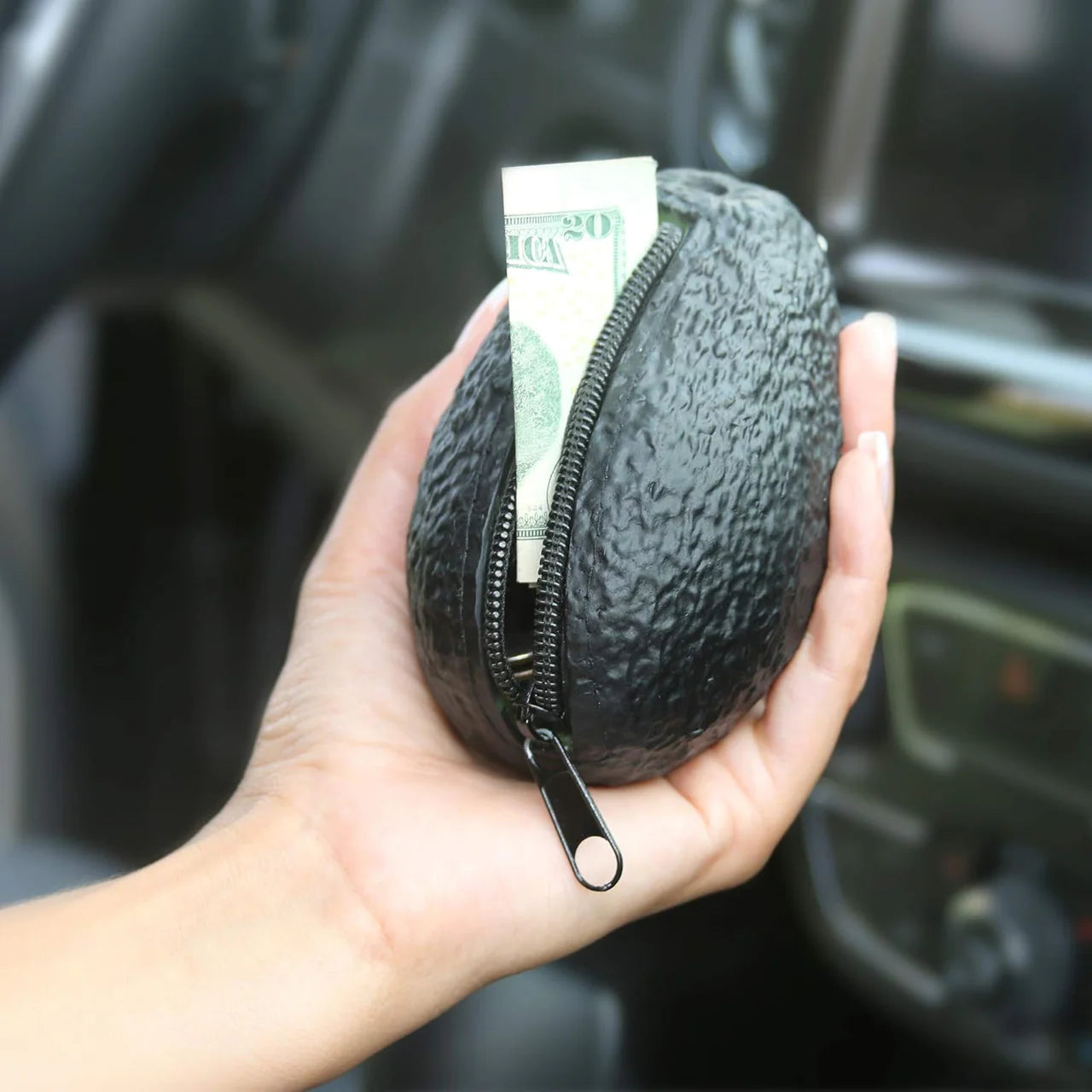 Realistic Avocado Coin Purse