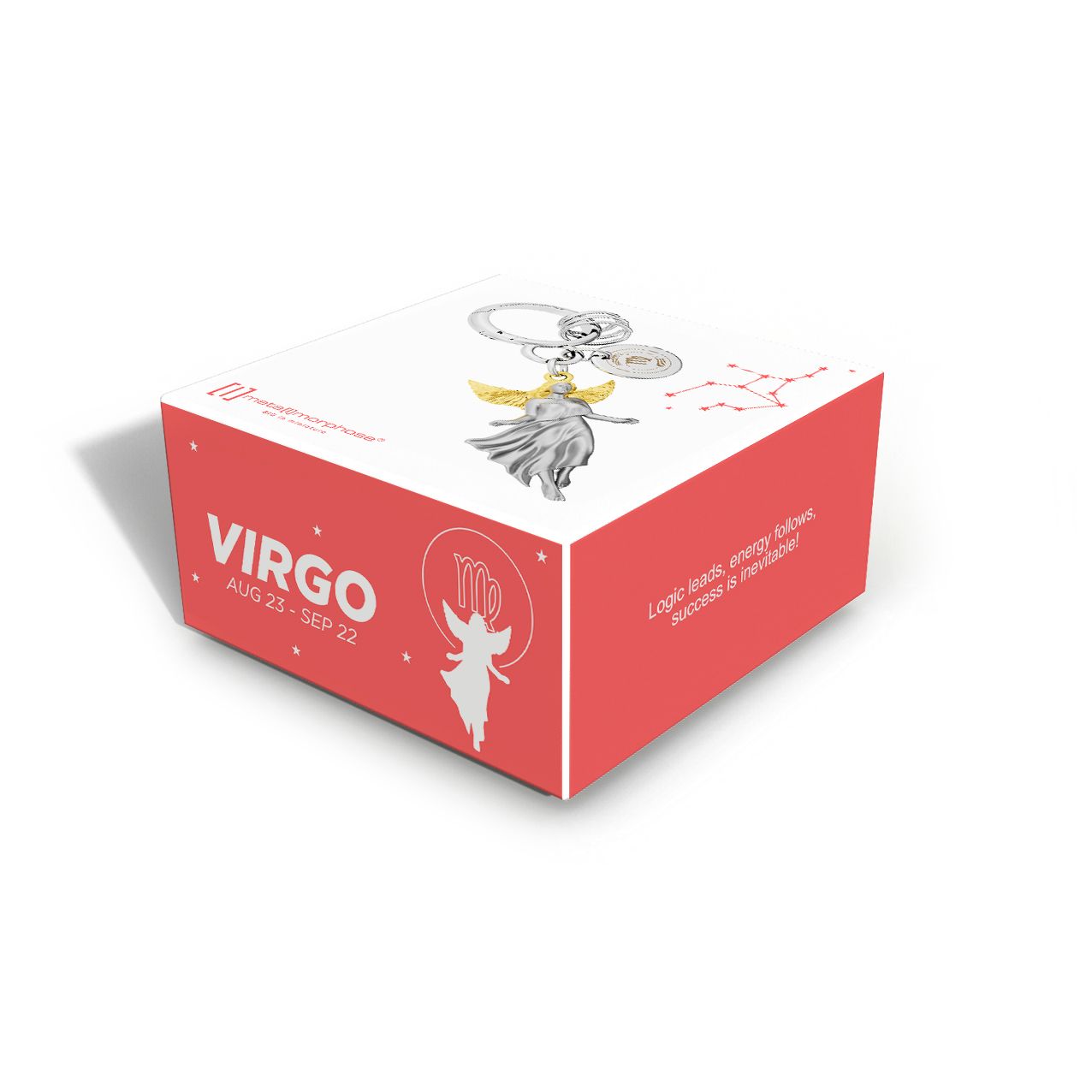 Zodiac Premium Metal Bag Charms