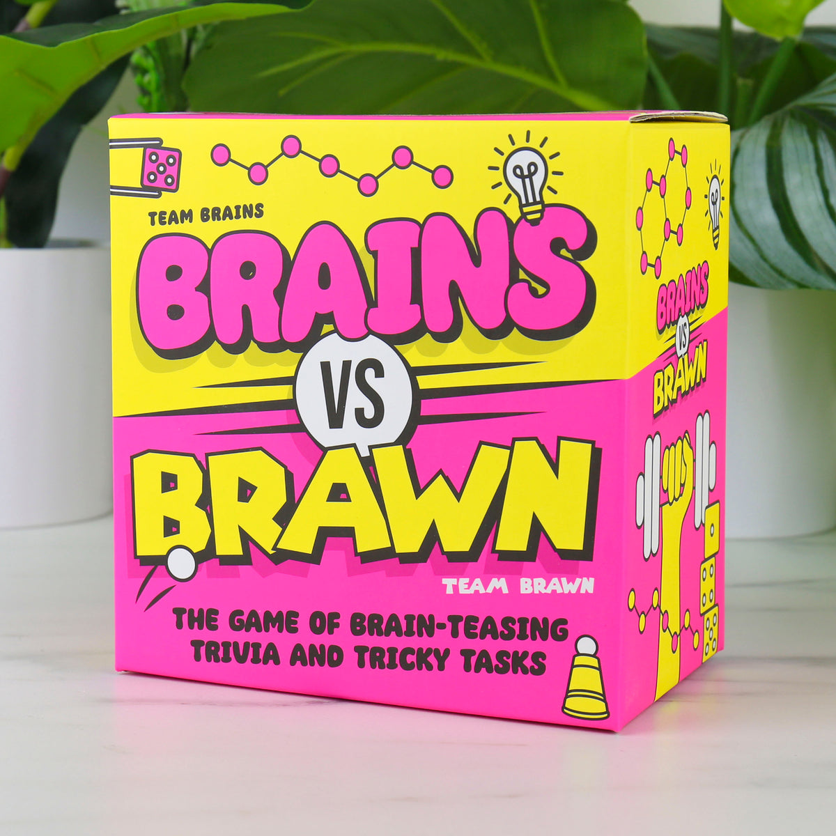 Brains vs. Brawn Party Challenge Game