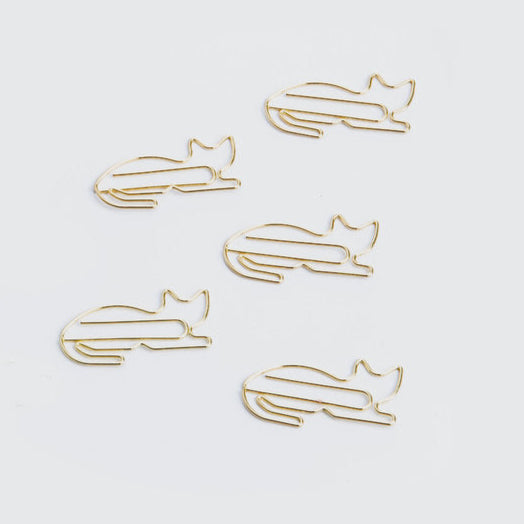 Cat Paper Clips (pack of 5)