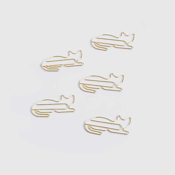 Cat Paper Clips (pack of 5)