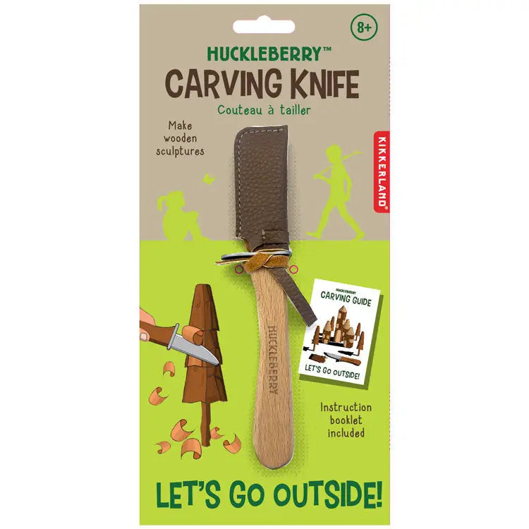Huckleberry Kids' Wood Carving Knife