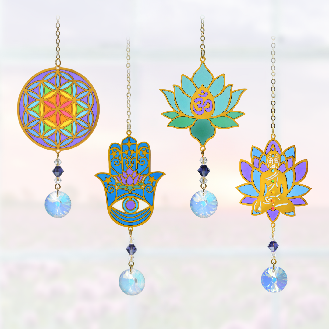 Crystal Dreams Esoteric Suncatchers (assorted styles)