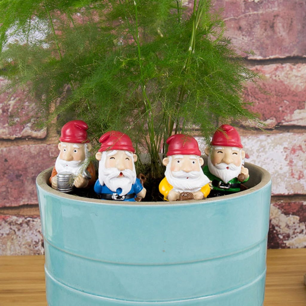 Mini Pot Plant Gnomes (set of 4)