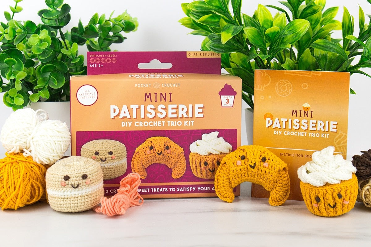 Mini Patisserie Crochet Craft Kit