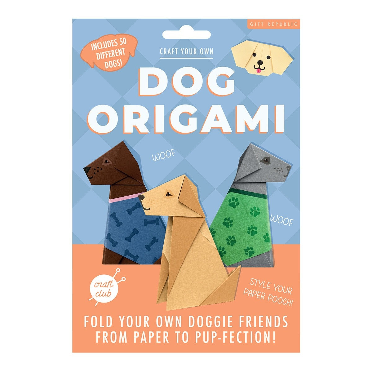 Dog Origami Craft Kit