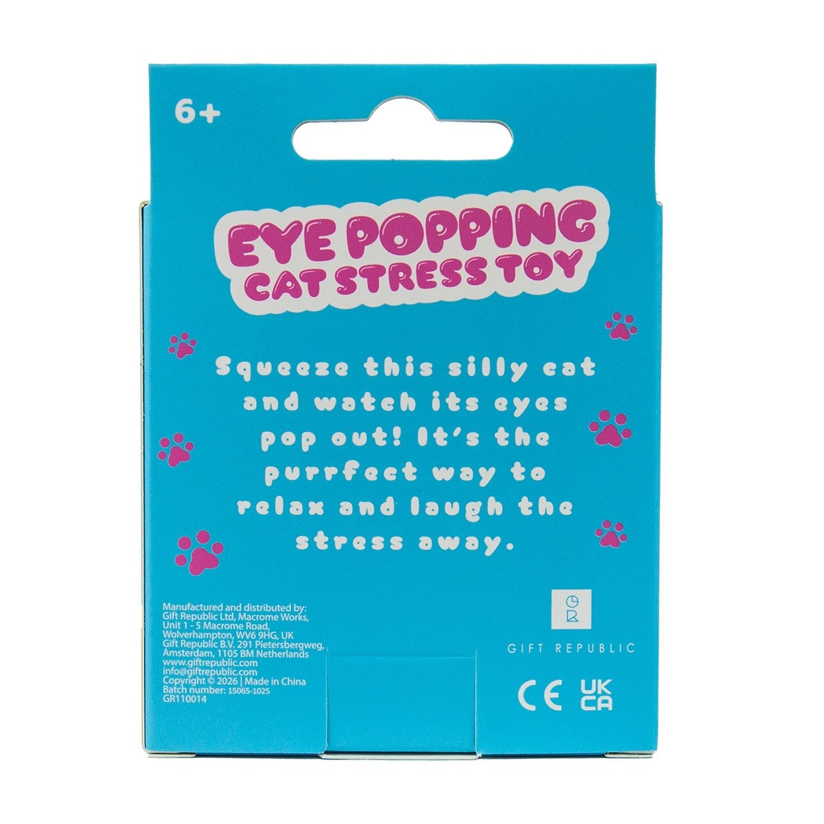 Eye-Popping Stress Toys (Cat or Dog)