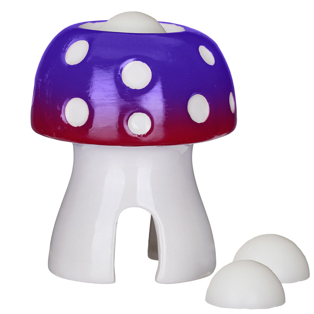 Colour-Changing Mushroom Wax Burner