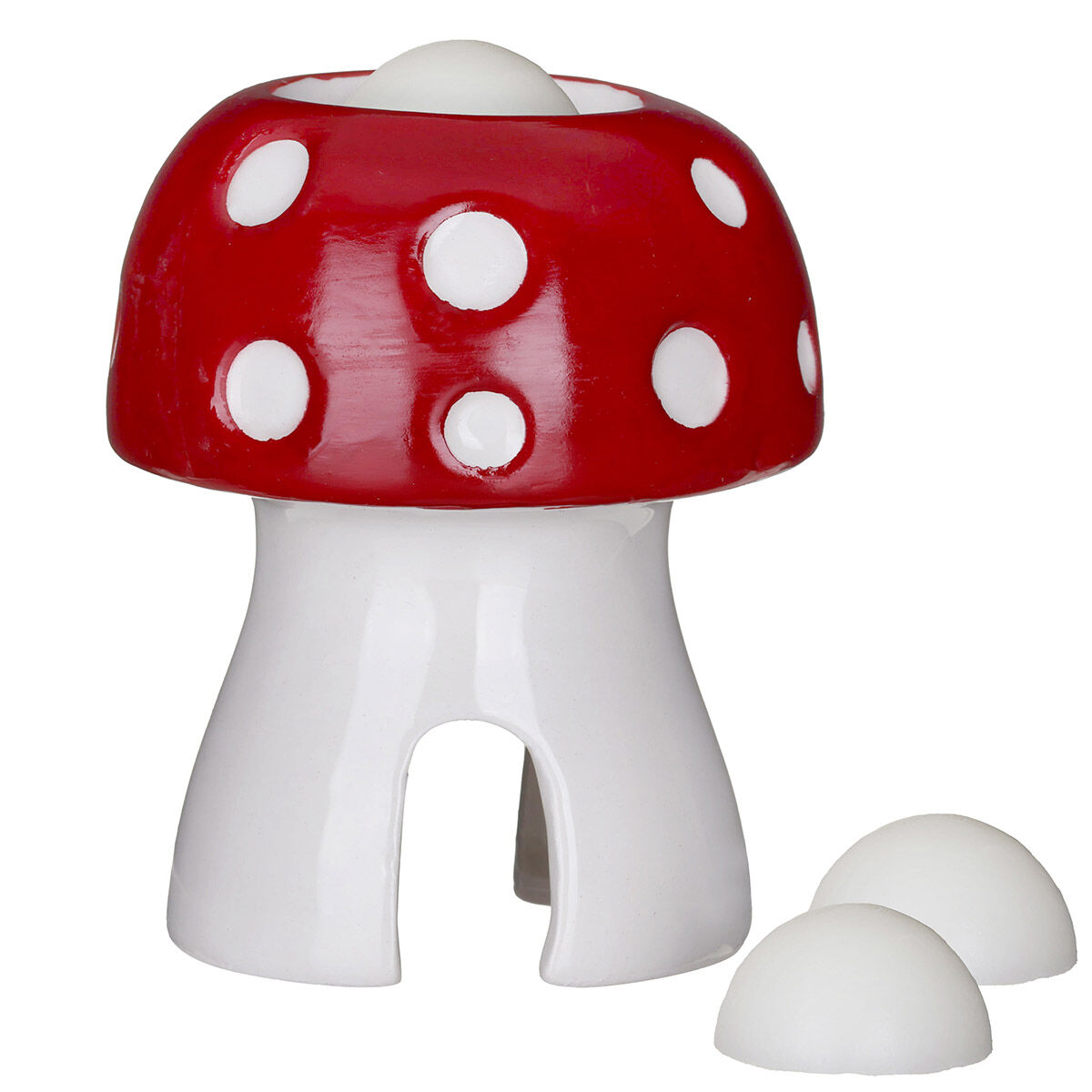 Colour-Changing Mushroom Wax Burner