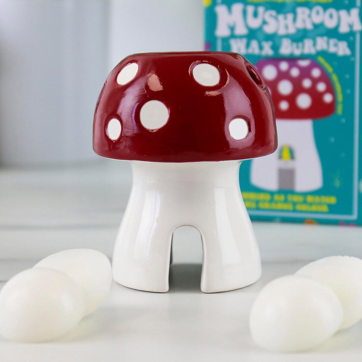 Colour-Changing Mushroom Wax Burner