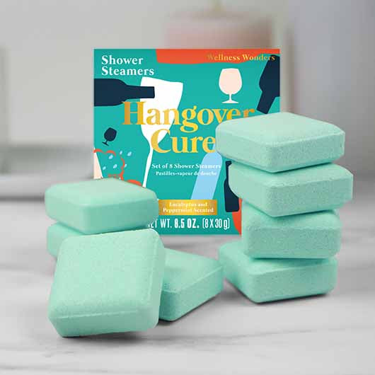 Hangover Cure Shower Steamers (set of 8)