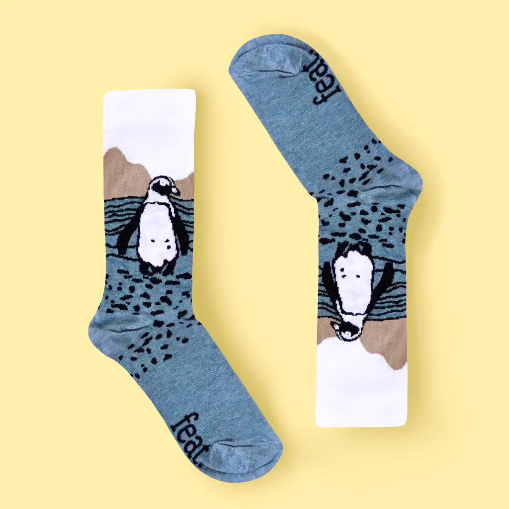 Penguin Rock Socks (His & Hers sizes)