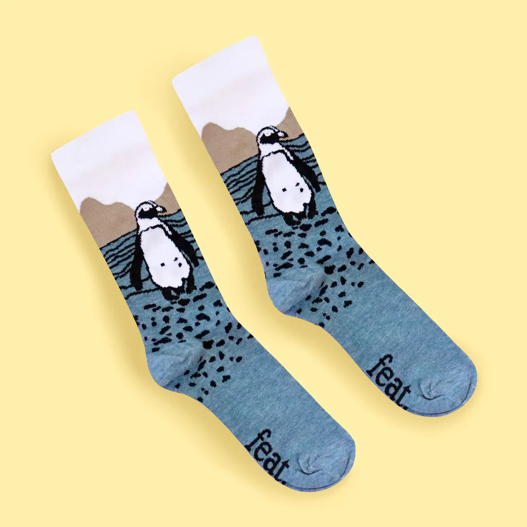 Penguin Rock Socks (His & Hers sizes)