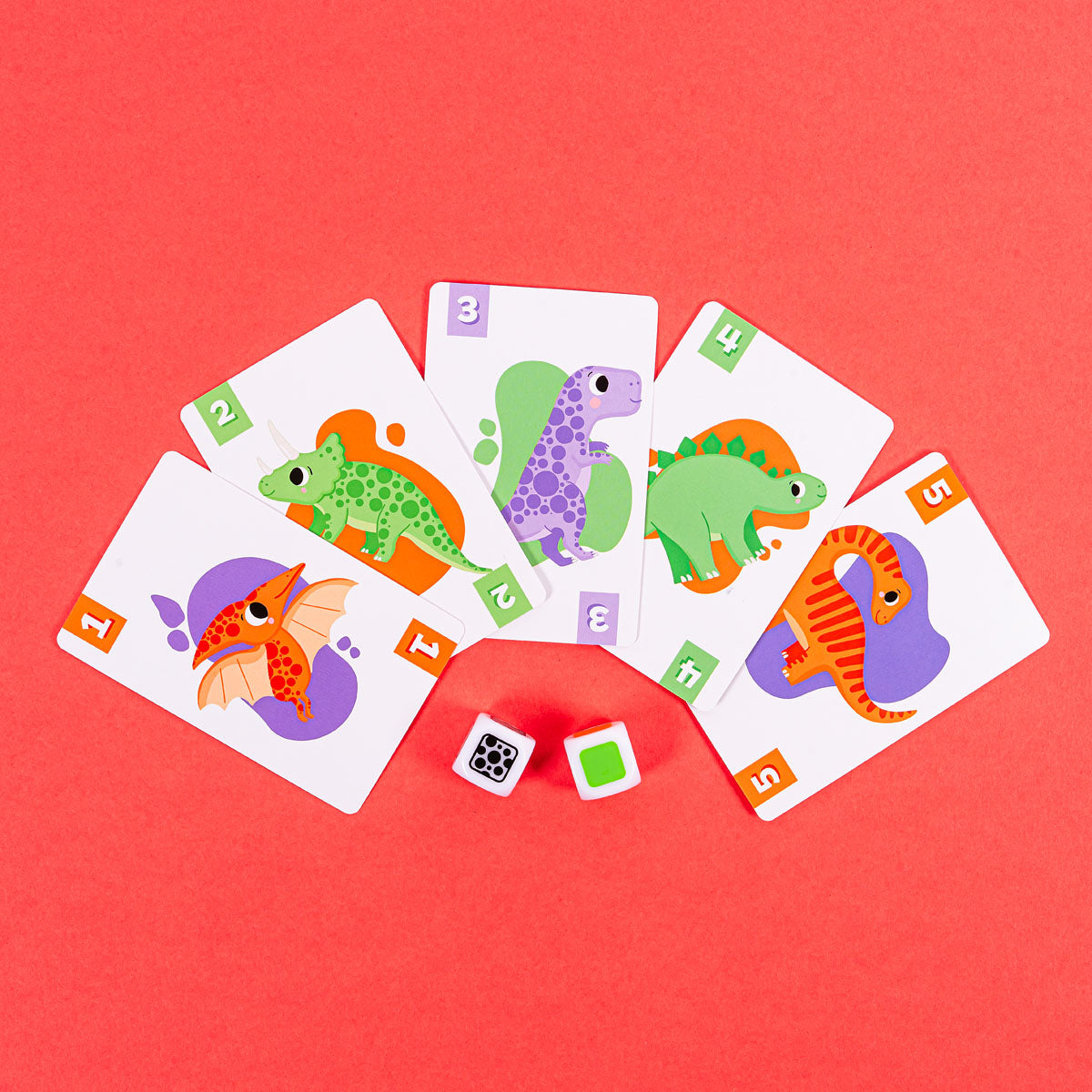 "Little Dinosaurs" Kids' Card Game