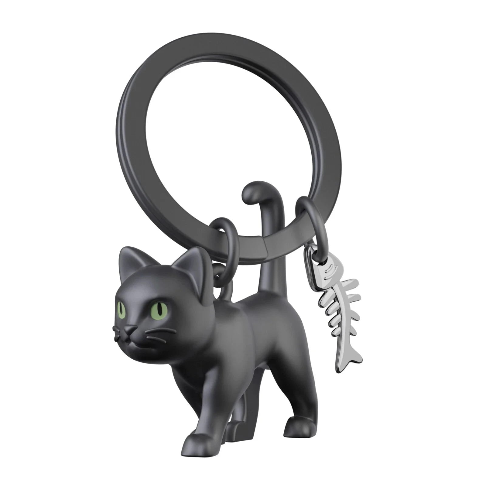 Black Cat Premium Keyring