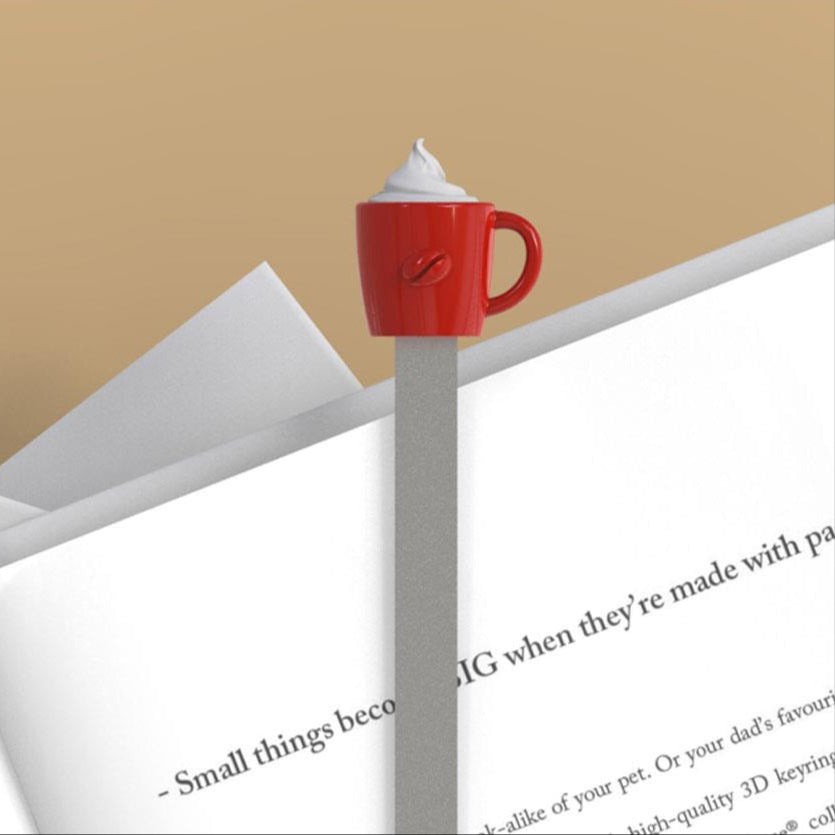 Hot Chocolate Premium Metal Bookmark