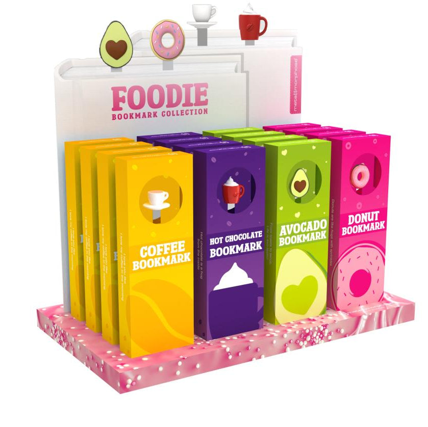 Sprinkled Doughnut Premium Metal Bookmark