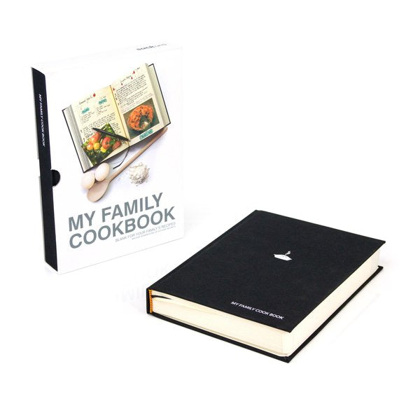 My Family Cookbook (Red or Black)