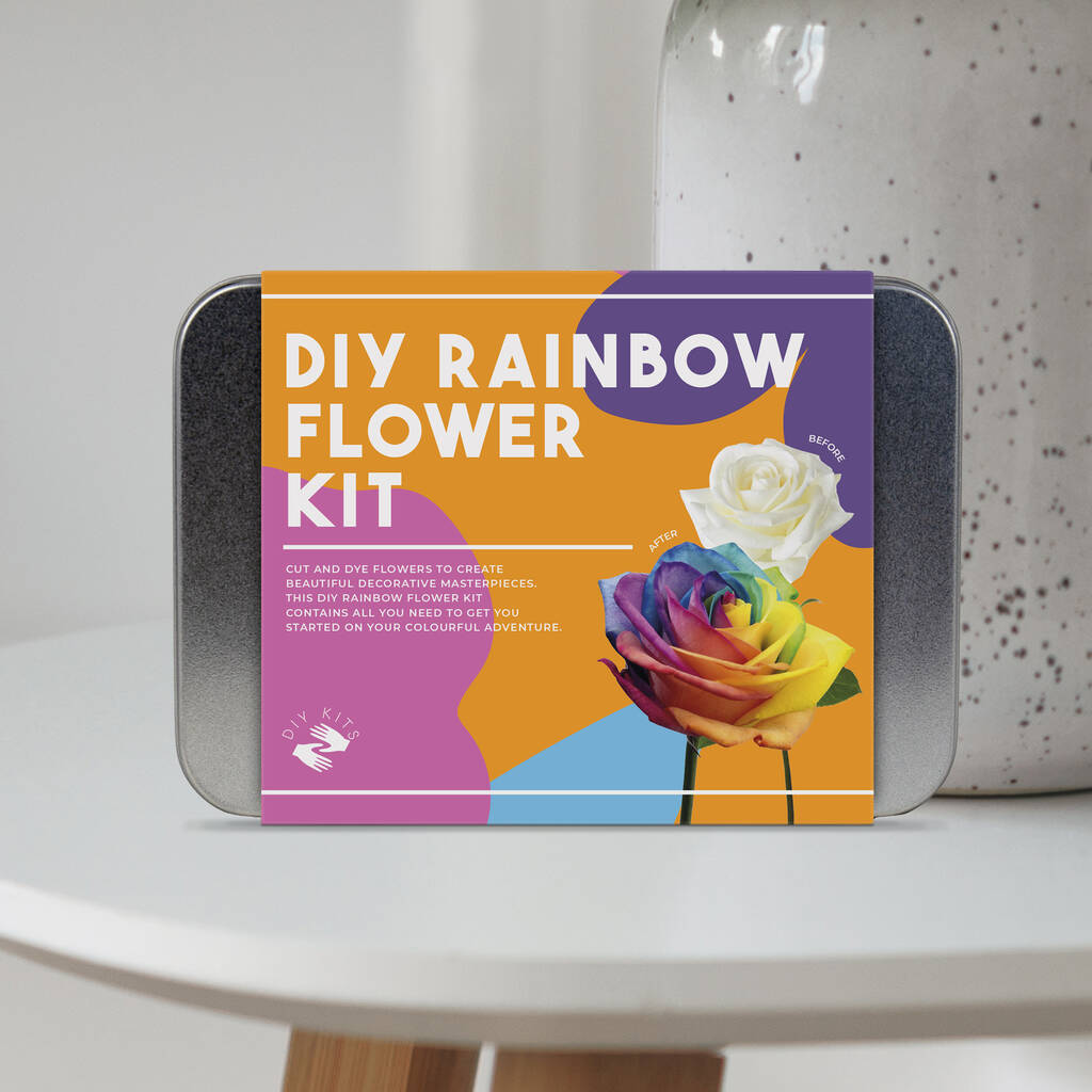 Create Your Own Rainbow Flowers Kit