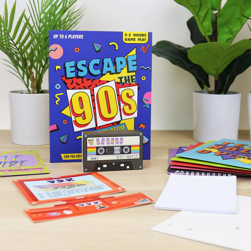 "Escape the 90s" Escape Room Game
