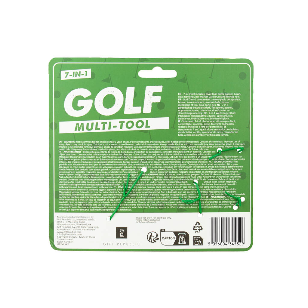 Golf 7-in-1 Multi-Tool