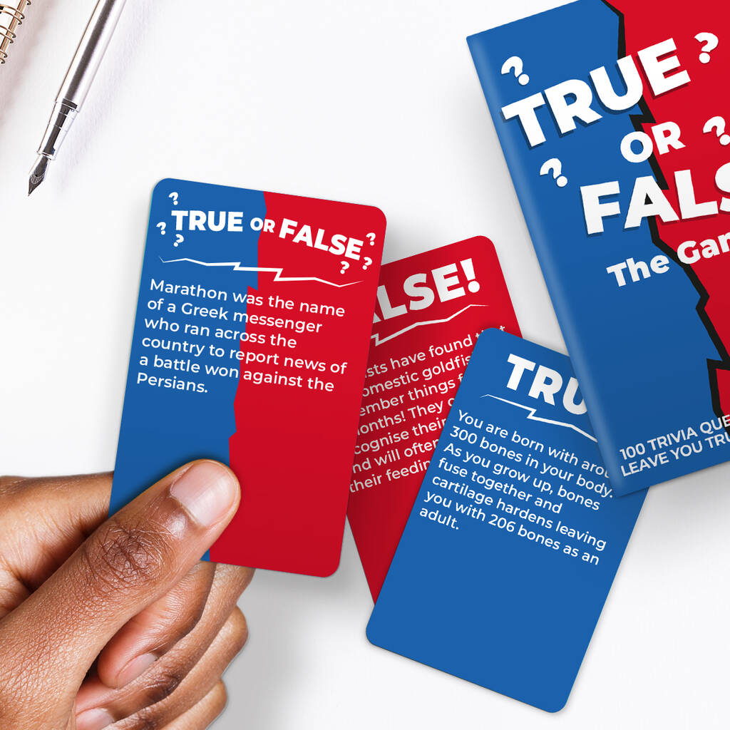 True or False Trivia Game
