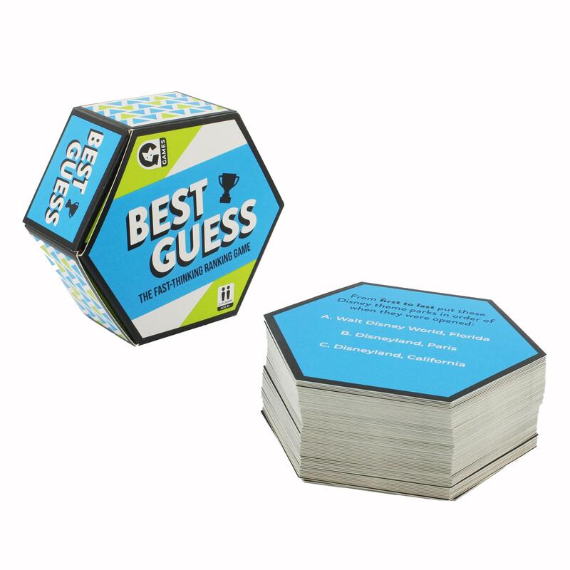 "Best Guess" Fast-Thinking Ranking Game