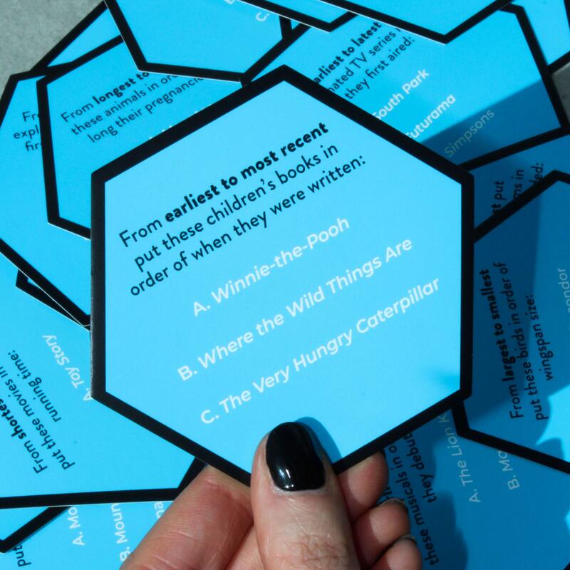 "Best Guess" Fast-Thinking Ranking Game