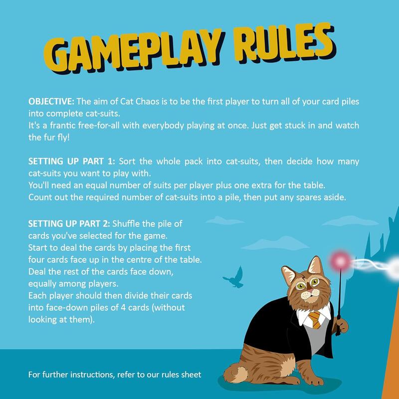 Cat Chaos Card Game