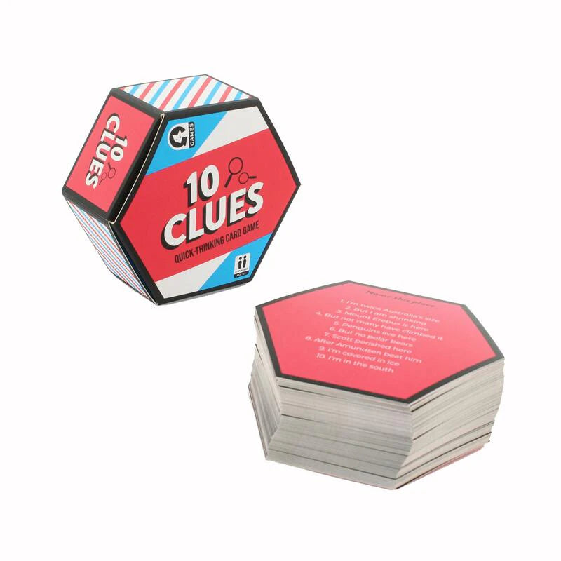 "10 Clues" Quick-Thinking Card Game
