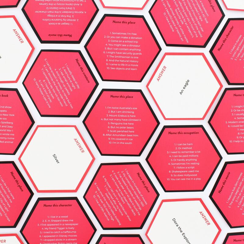 "10 Clues" Quick-Thinking Card Game